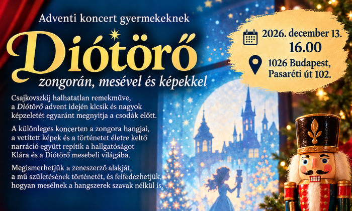 Diótörő – adventi koncert gyermekeknek 